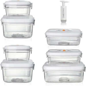Vacuum Seal Food Storage Containers