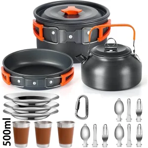 Camping Cooking Set Outdoor Cookware